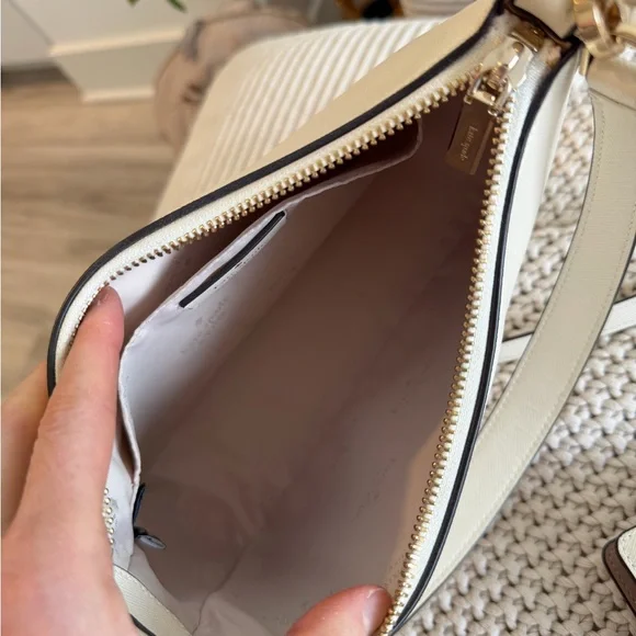 Kate Spade Madison Margot Convertible Shoulder Bag and Wallet in Meringue - Picture 12 of 12